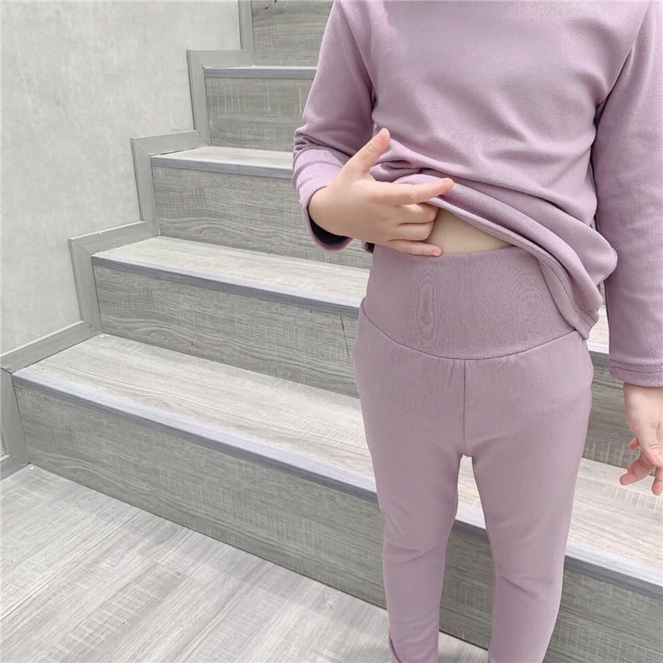 Đồ bộ trẻ em cho bé gái trai bộ đồ cotton bozip quần cạp cao cho bé JIMADO SA1389