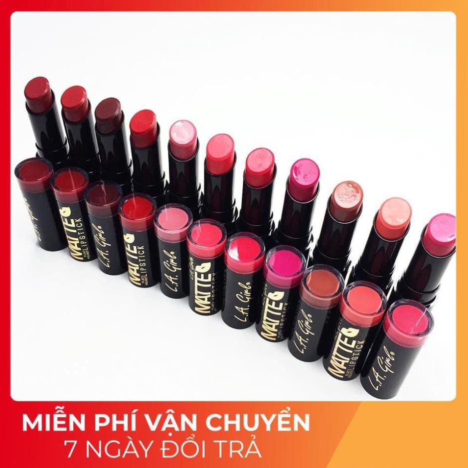 [FREESHIP] SON THỎI L.A. GIRL MATTE FLAT VELVET LIPSTICK