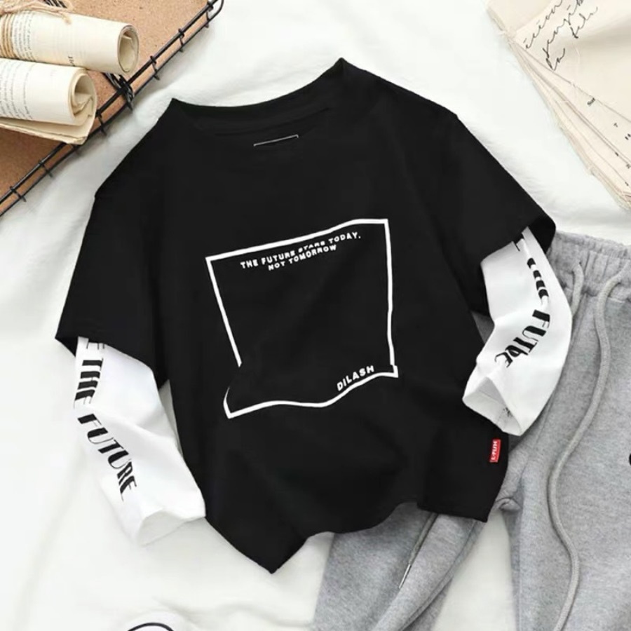 Bộ Quần Áo Thu Đông Dilash Cá Tính Cho Bé Trai Và Bé Gái Từ 7 - 35 Kg - Voi Store