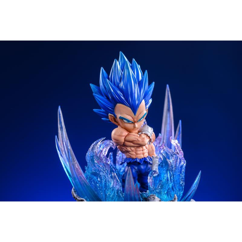 Mô hình Resin Dragonball chính hãng - Goku UI & Vegeta blue LEAGUE Studio