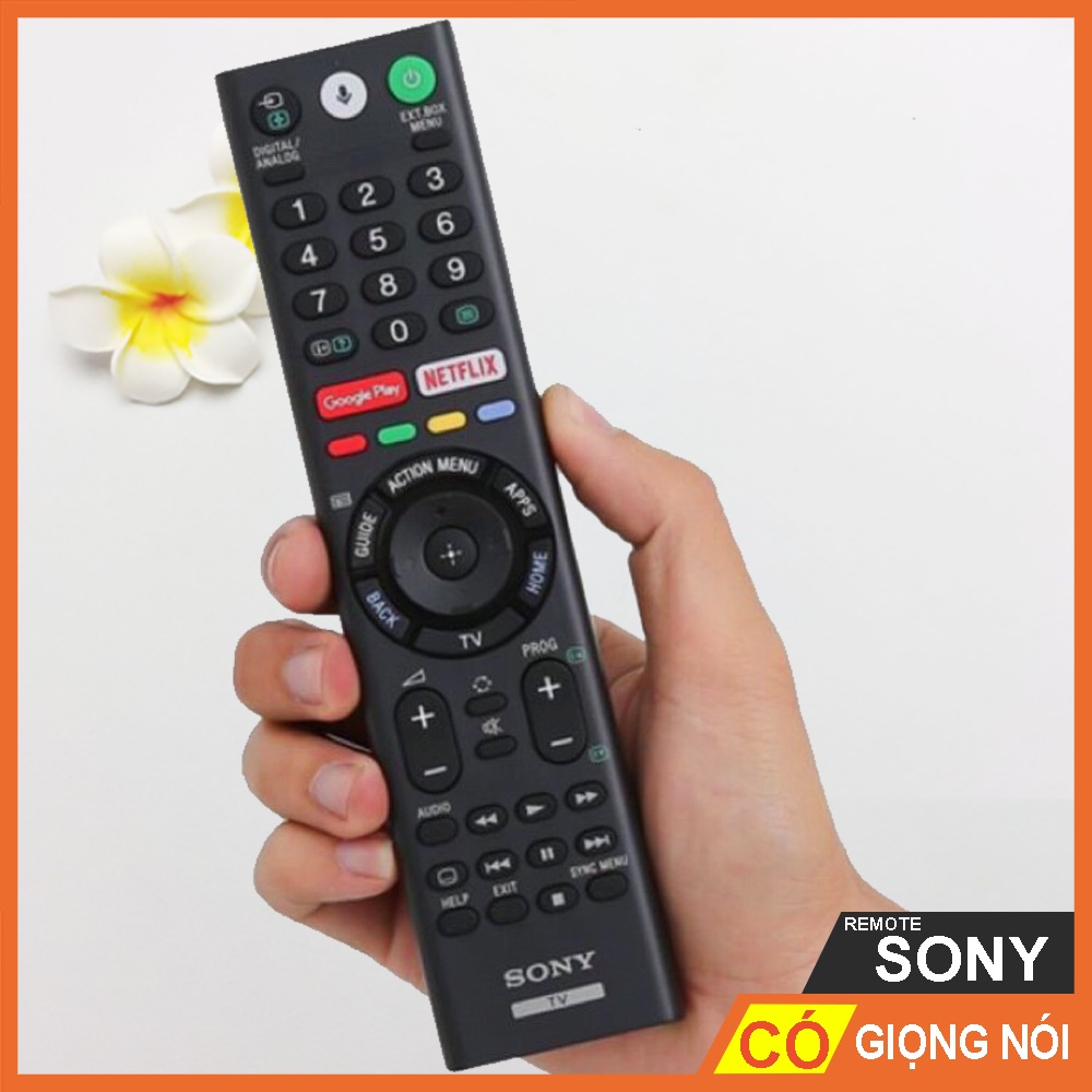 Điều Khiển tivi SONY Giọng Nói (TX200P, TX310P, TX500P, TX520P) - Remote TiVi Sony Giọng Nói Chính Hãng