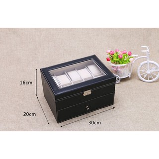 [SIÊU RẺ] Hộp Đựng Đồng Hồ 20 Chiếc