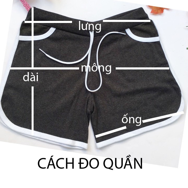 Quần đùi nữ từ 50-55kg vải lanh tole phối ren - ToleRen