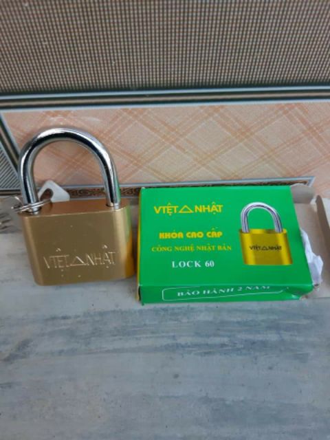 1 hộp khoá Việt Nhật lock 60 ( 6 chiếc)