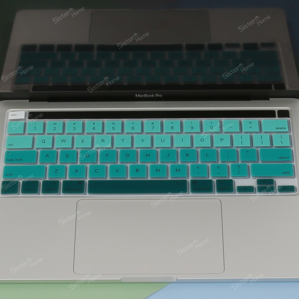 Nắp bàn phím Silicon cho Macbook Air Pro 12 13.3 15.4 16 inch A2338 A2337 A1502 A1708