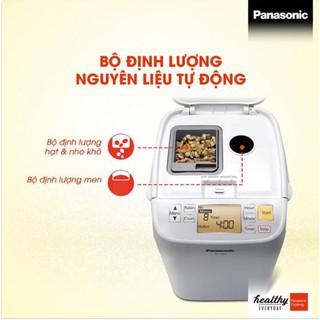 Máy làm bánh mì tự động Panasonic SD-P104WRA