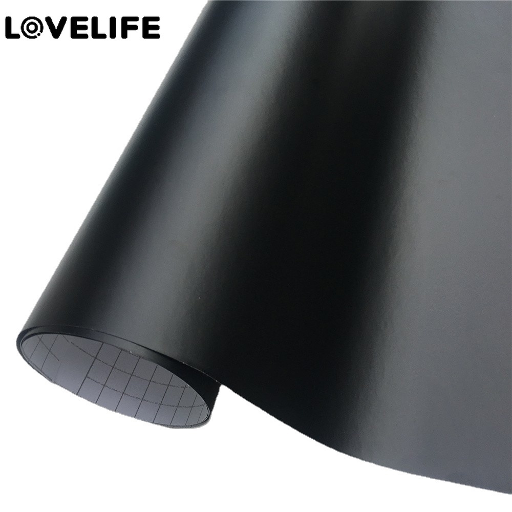 Cuộn Giấy Dán Decal Vinyl Màu Nhám Cho Xe Hơi 10x100cm 30x100cm