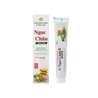 Kem đánh răng dược liệu Ngọc Châu Trắng sáng 20g