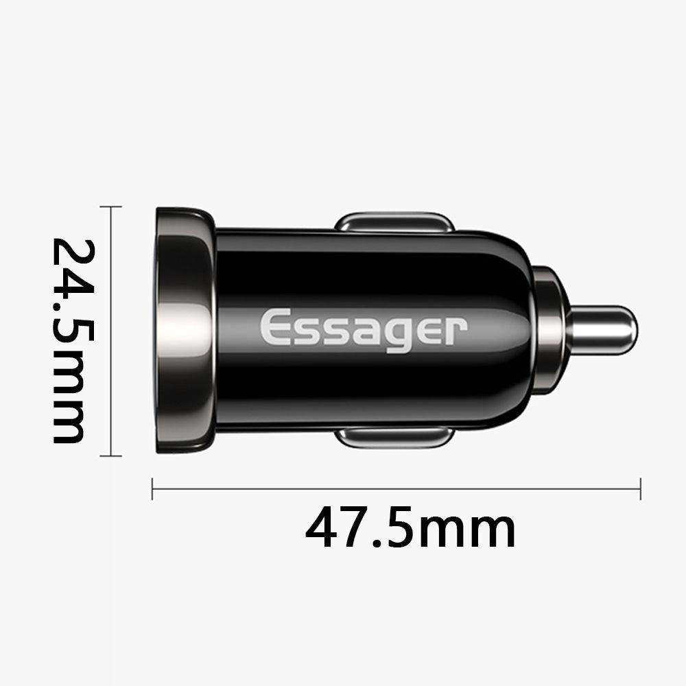 Ổ Cắm Sạc Nhanh PD Type C Cho Xe Hơi