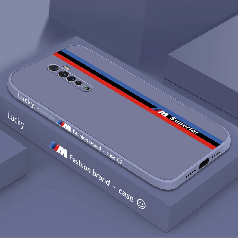Ốp Lưng Chất Liệu TPU Họa Tiết Kẻ Sọc Cho OPPO Reno2 / Reno2 F / Reno2 Z M3