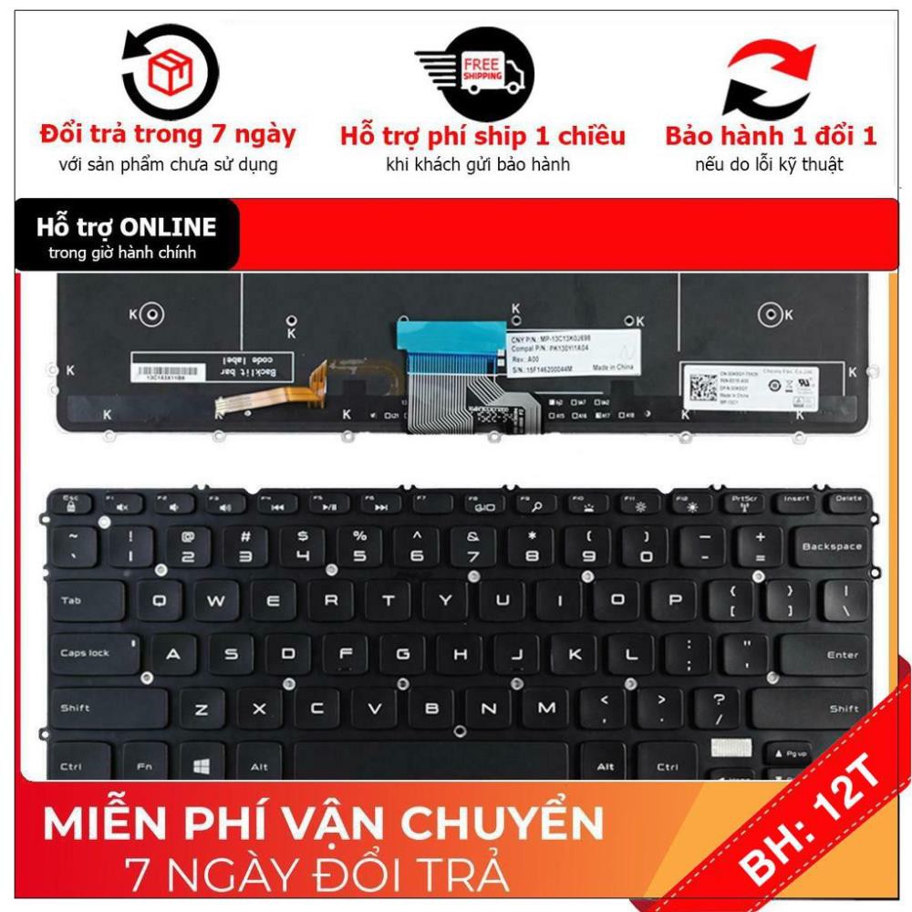 [BH12TH] ⚡Bàn phím laptop Dell XPS 15 9530, P31F, P31F001