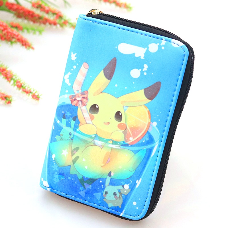 Ví Đựng Tiền Xu Hình Pikachu Dễ Thương