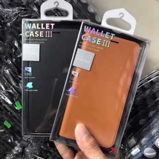 Bao da dạng ví cho IPhone XS Mã 6.5 inch hiệu X-level wallet Case III chính hãng