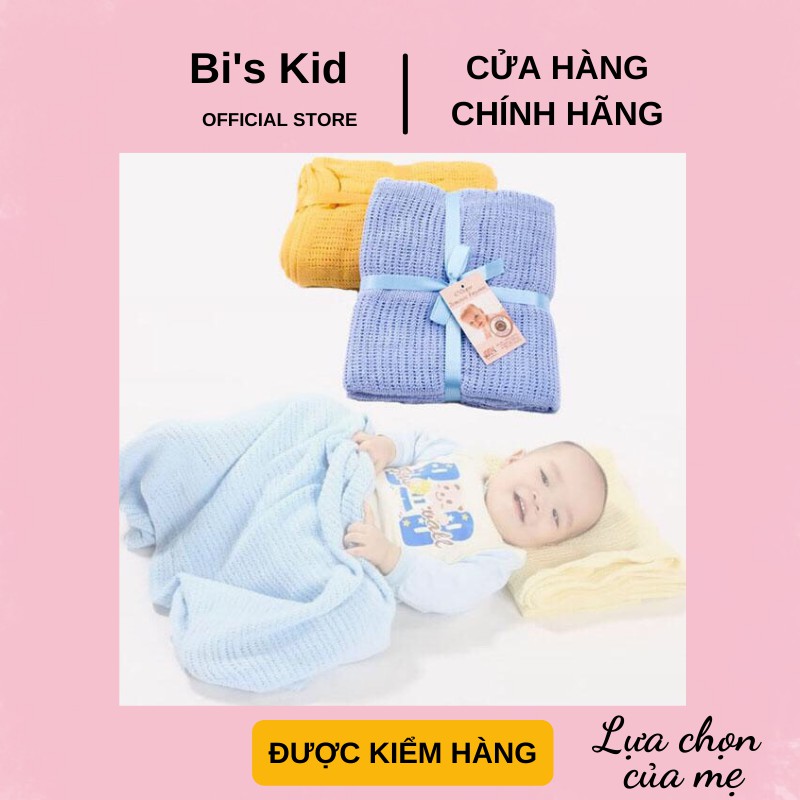 Chăn lưới cho bé 📌FREESHIP📌chăn lưới xuất nga KT 110x120cm thông thoáng thích hợp cho trẻ em