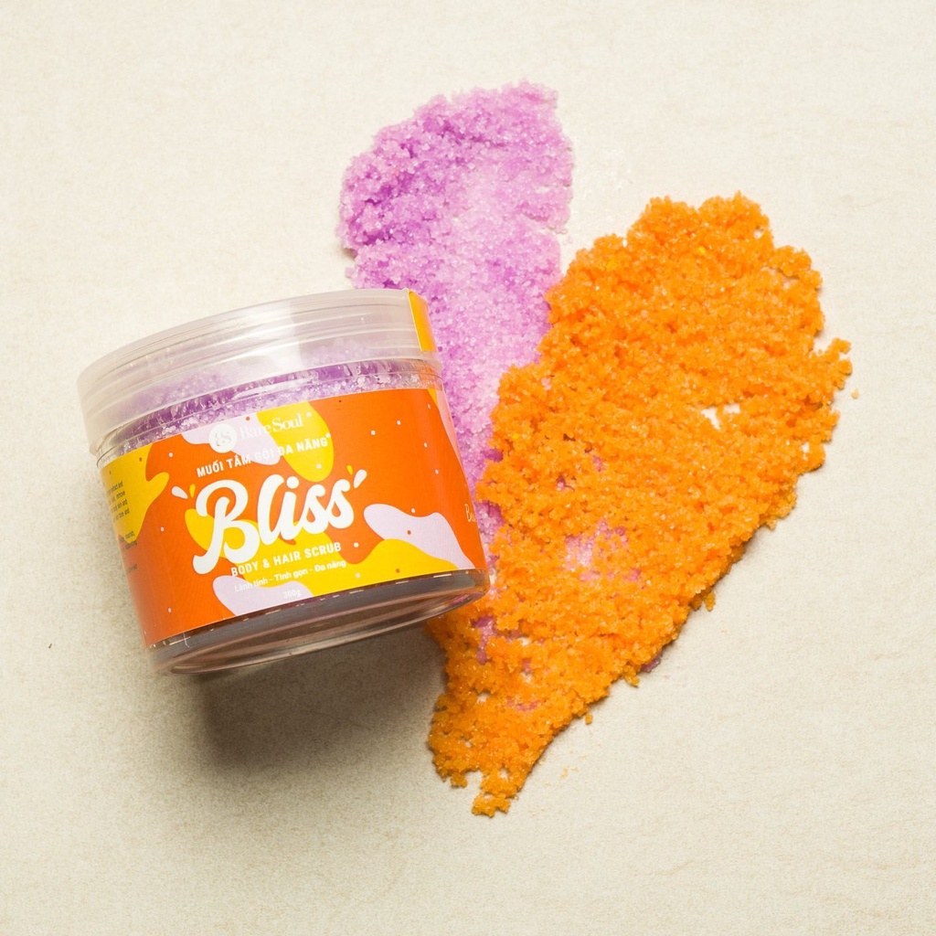 Muối tắm gội đa năng BLISS Body &amp; Hair scrub