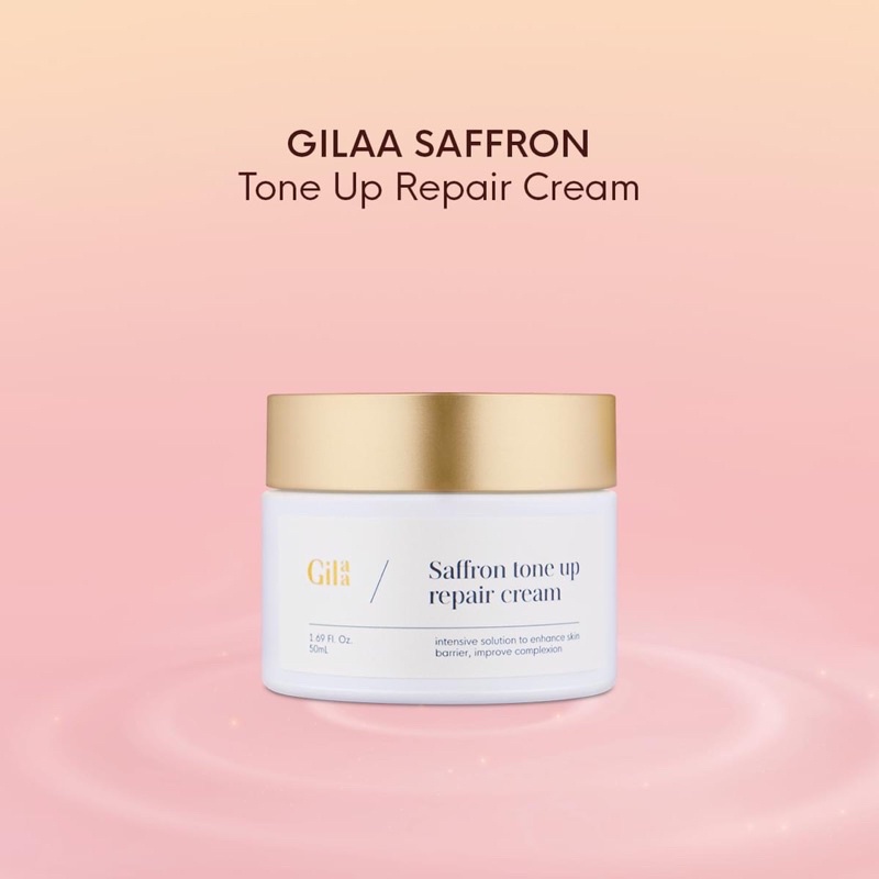 Kem dưỡng Gilaa Saffron tone up repair cream