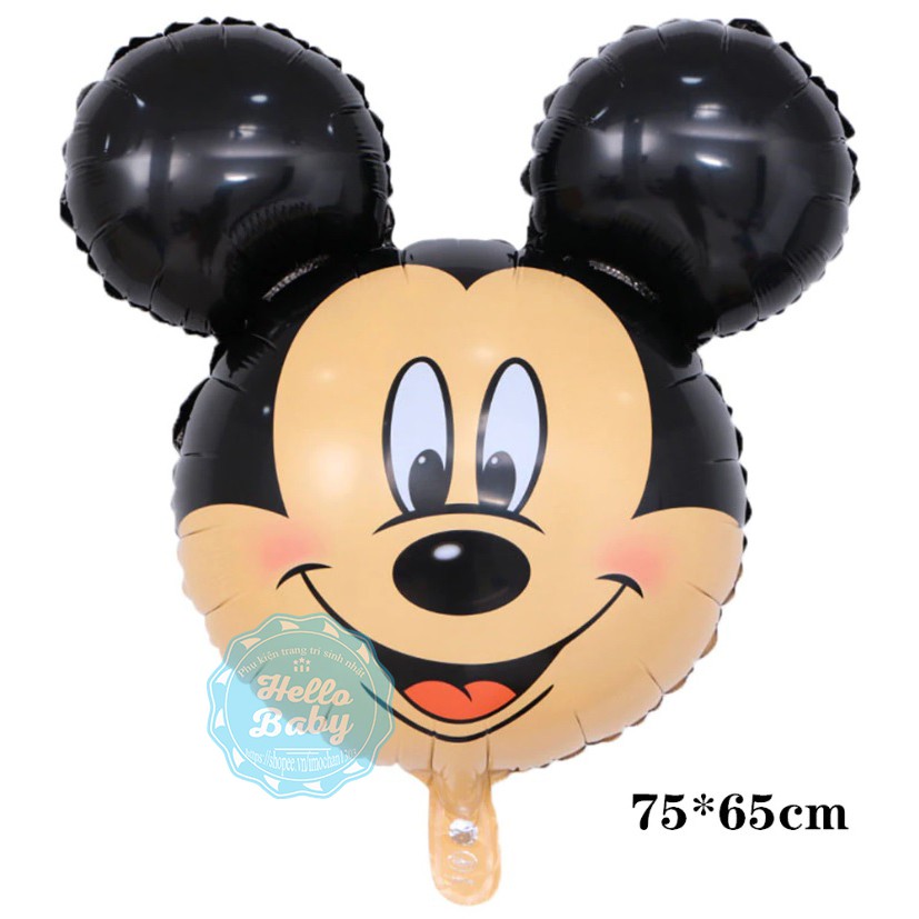 Bóng tráng nhôm hình chuột Micky