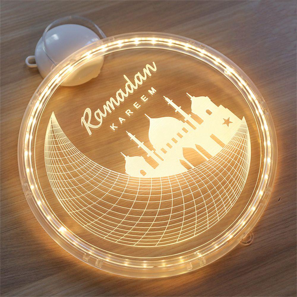 ESPO Đèn LED Treo Trang Trí Hình Lâu Đài Và Mặt Trăng