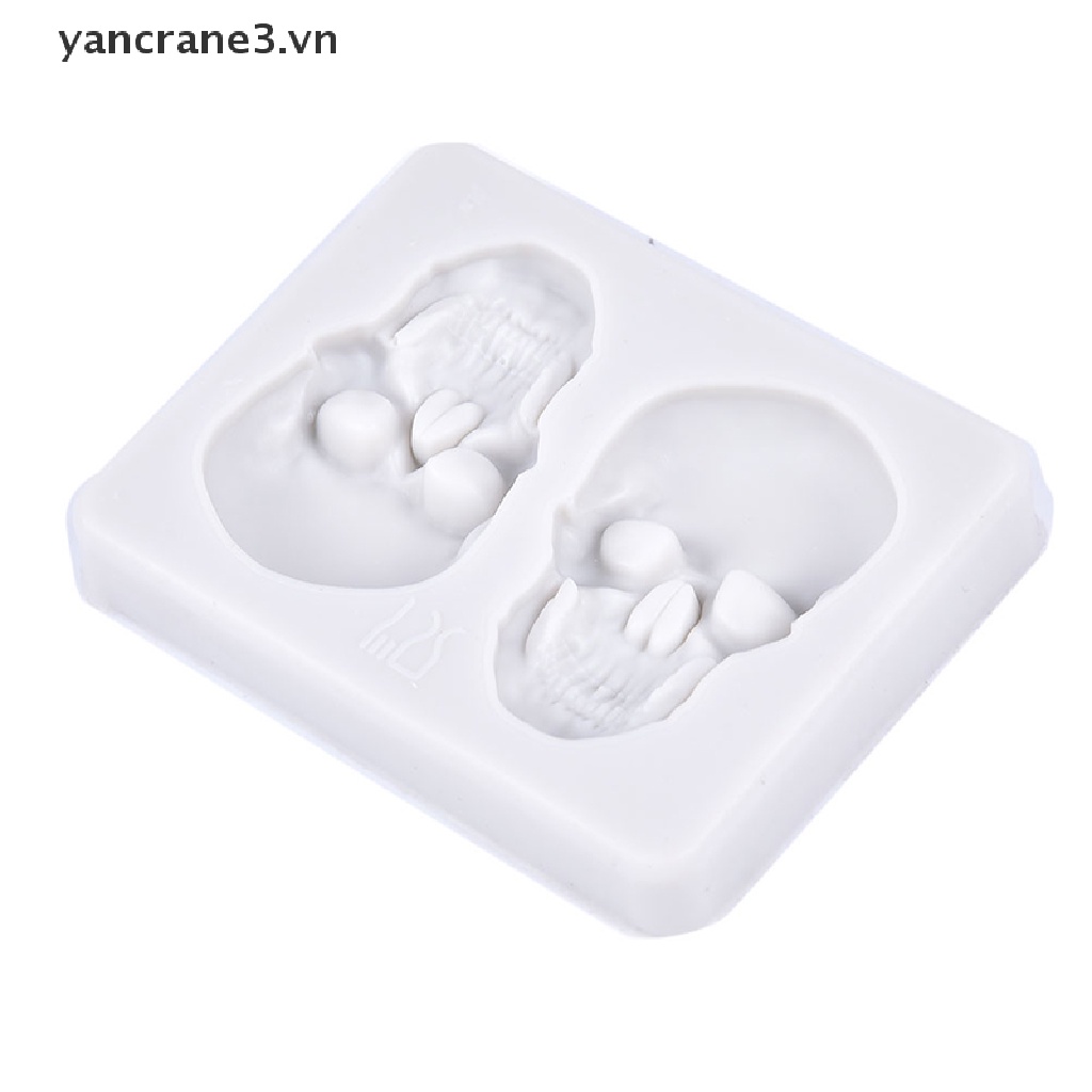 Khuôn Silicone Làm Bánh Kẹo Hình Bộ Xương 3D DIY
