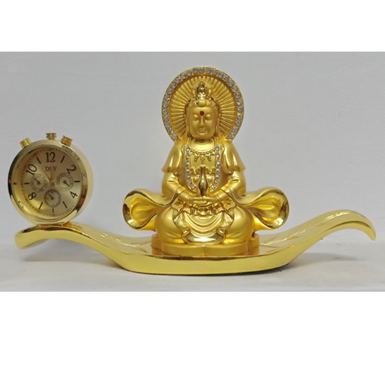 Tượng Phật bà Quan âm trang trí mặt taplo cho xe hơi.