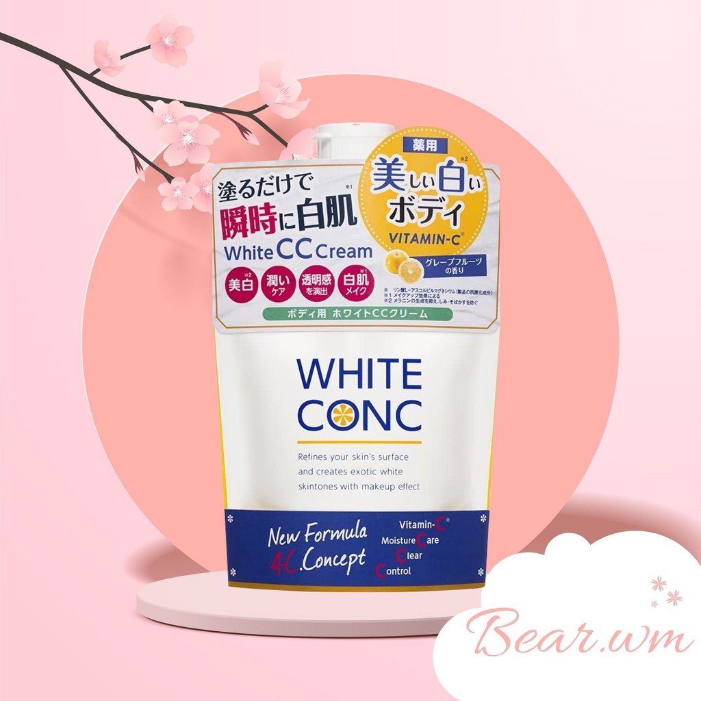 SỮA DƯỠNG THỂ TRẮNG DA WHITE CONC CREAM