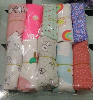 Quần legging ngố bé gái
