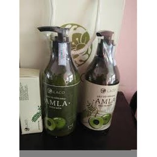 Bộ dầu gội xả organic amla laco chống rụng kích thích mọc tóc - laco2