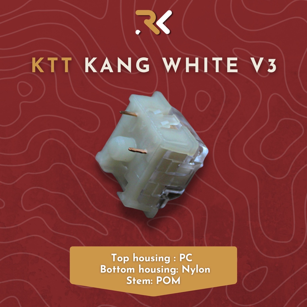 Switch KTT Kangwhite V3 Batch 2022 mới nhất | Công tắc phím cơ custom | Rekeyboard