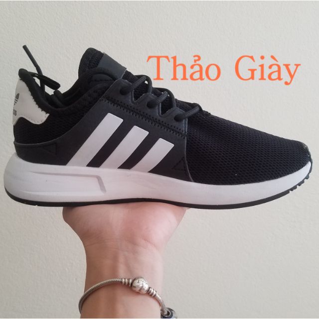 Giày XPLR đen vạch trắng phản quang