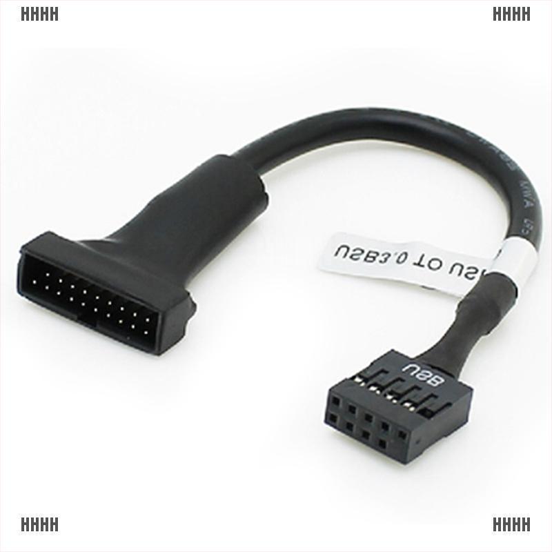 Dây Cáp Chuyển Đổi 19 / 20 Pin Usb 3.0 Sang 9 Pin Usb 2.0 Male