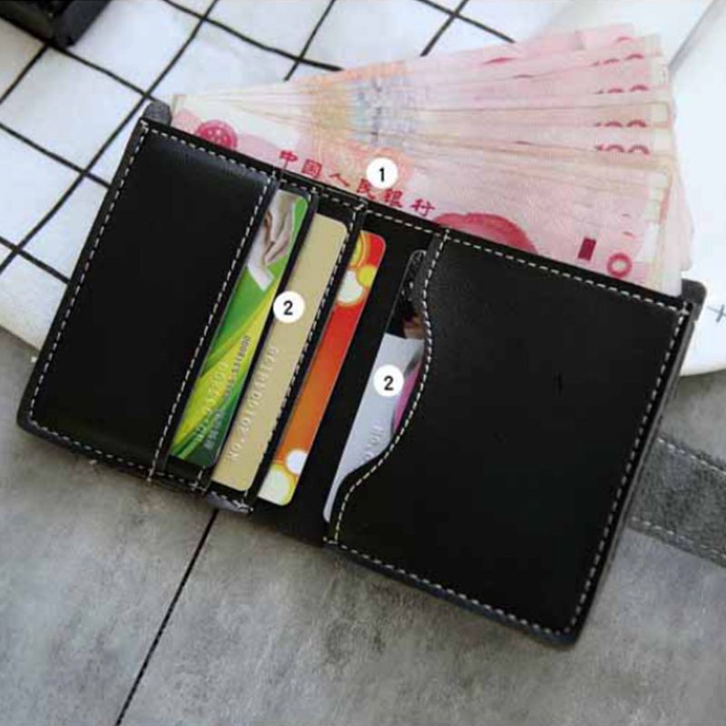 Ví nữ gấp gọn mini phong cách retro | BigBuy360 - bigbuy360.vn