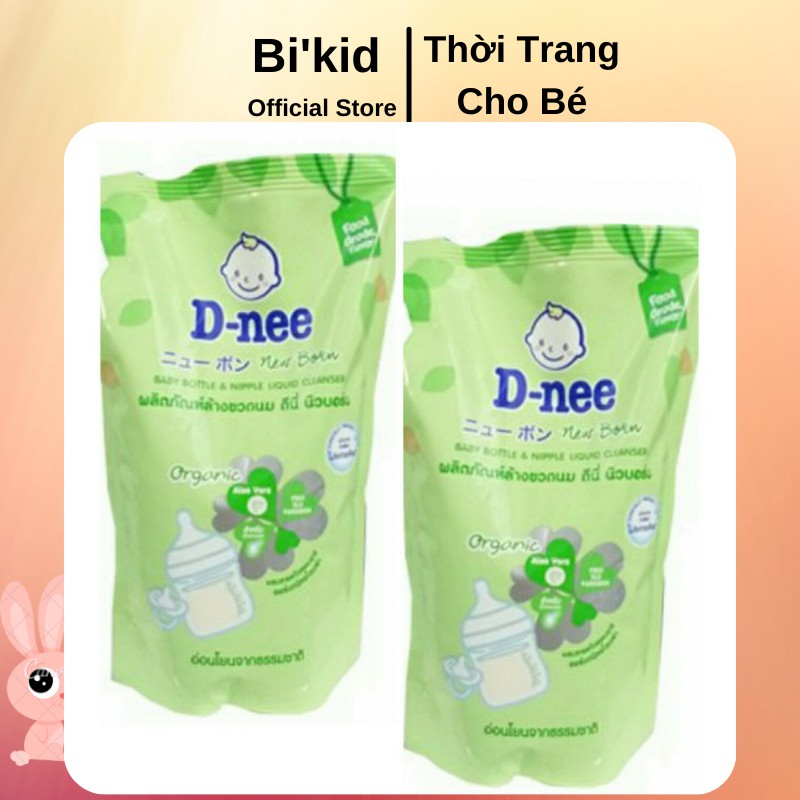 Nước rửa bình Dnee dạng túi 600ml chính hãng của Thái Lan