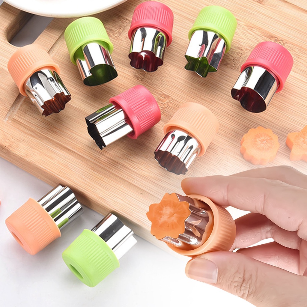 Set 3 Khuôn Cắt Bánh Quy Tạo Hình Bánh Mì Sandwich Bằng Thép Không Gỉ Tiện Dụng