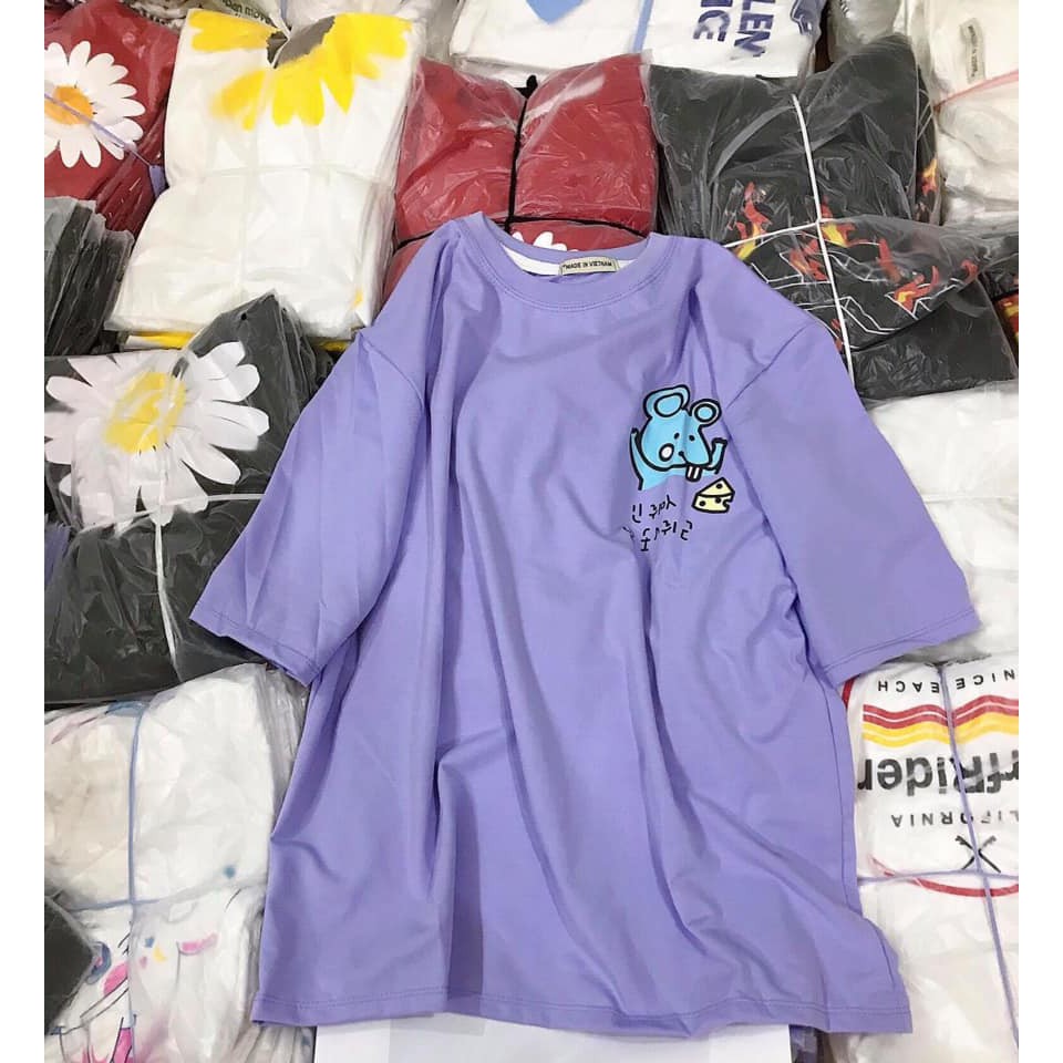 Áo thun Unisex form rộng_Freesize 70kg | BigBuy360 - bigbuy360.vn