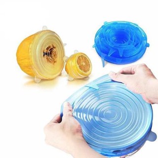 [ XẢ HÀNG ] BỘ 6 DỤNG CỤ LẮP ĐẬY THỰC PHẨM SIÊU DAI SILICON
