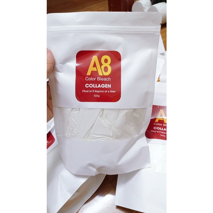 Bột tẩy tóc A8 collagen  hàng chuẩn công ty