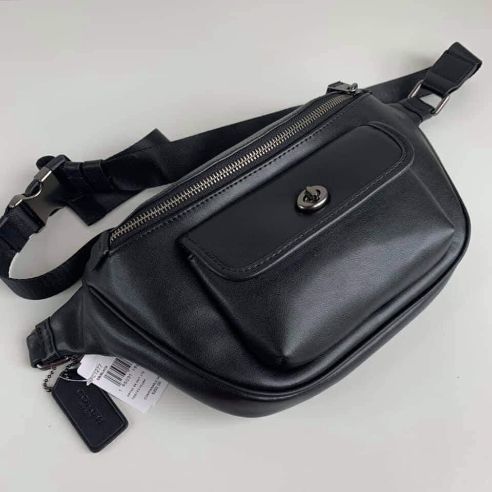 Túi đeo bụng chính hãng Betlbag Đen coach