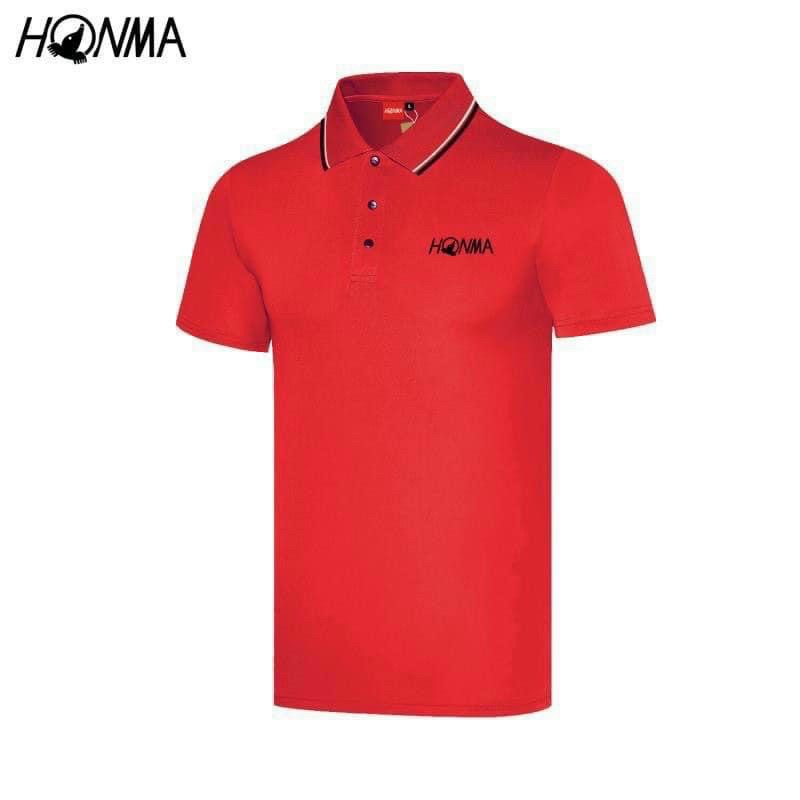 Áo cộc tay golf Honma hàng cao cấp chất liệu thoáng mát