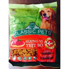 Thức ăn chó lớn Classic Pets vị bò 400g