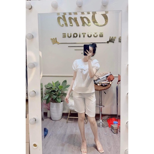 Bộ lửng vải đũi mát nhẹ size 38-80kg