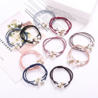 Cột Tóc Hàn Quốc ngọc trai giả