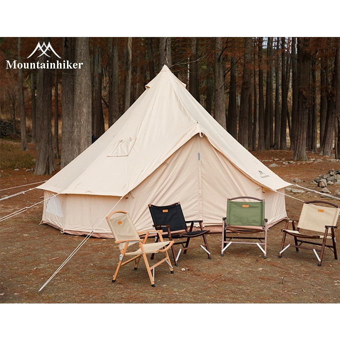 Lều Cắm Trại Mông Cổ Dã Ngoại Du Lịch Kích Thước 3M, 4M Dành Cho 4-8 Người - Doanh Trại Mông Cổ