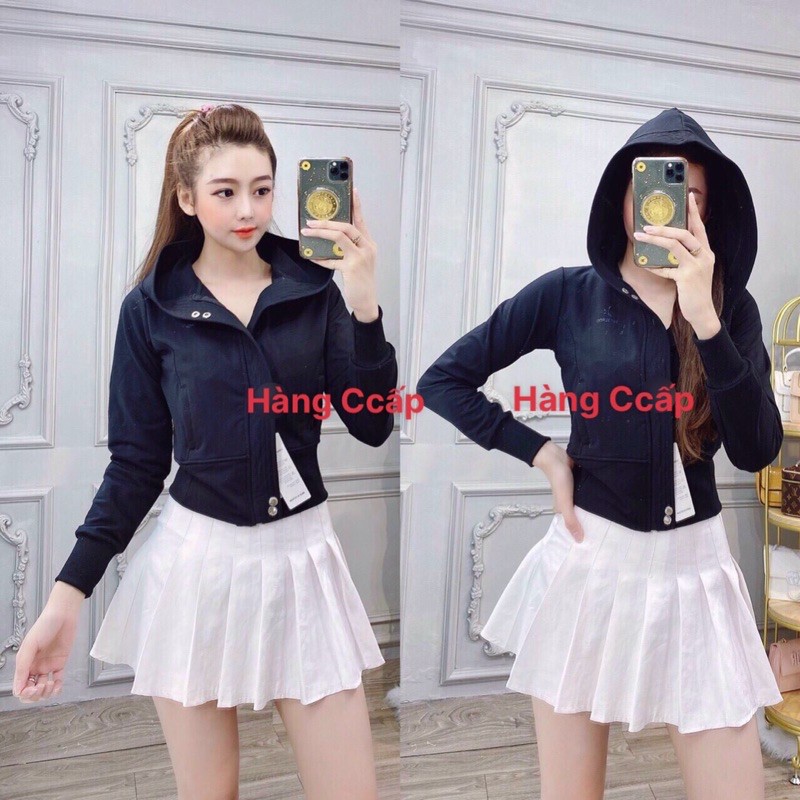 [HÀNG SẴN] Áo khoác lửng Cton cao cấp , Áo khoác chống nắng nữ hàng cao cấp