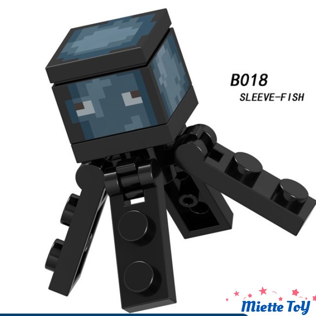 MIE Lego Minifigures Building Blocks Toys for Kids  Minecraft Iron puppet