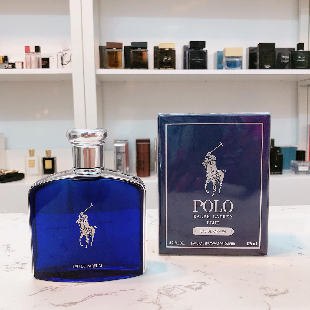 [Có Video] Nước hoa nam Polo Blue Ralph Lauren 125ml EDP - Nước hoa Pháp sỉ lẻ giá tốt có cửa hàng Q10 HCM