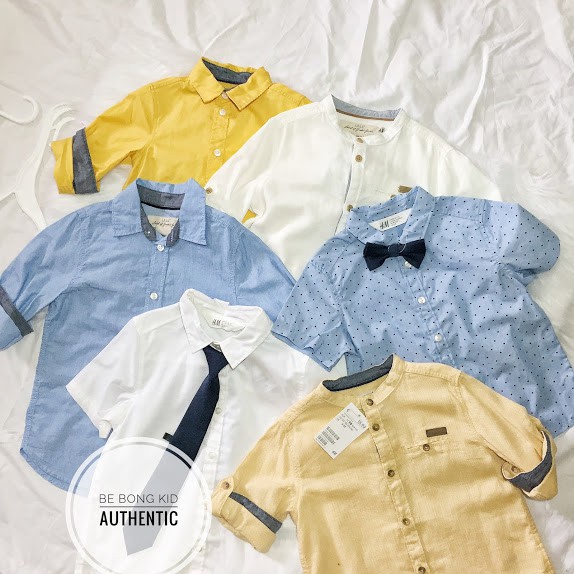 Sơ mi cổ đức HM auth