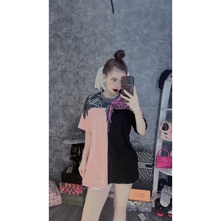 Áo thun cánh loang hàng đẹp đủ ba màu chất cotton thun