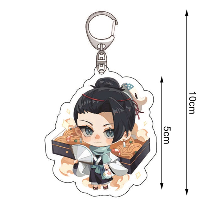 1 móc khóa hai mặt bằng acrylic hình Anime Jujutsu Kaisen Fushiguro Yuji Itadori Gojo Satoru Toge Megumi