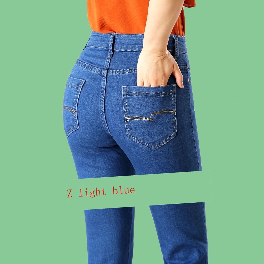 Quần Jean Nữ Lưng Cao Kiểu Dáng Mới