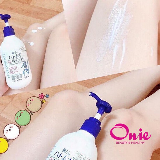 [Nội Địa Nhật] LOTION DƯỠNG TRẮNG DA CHỐNG NẮNG BODY MỀM MỊN HATOMUGI SPF31 PA +++ | BigBuy360 - bigbuy360.vn
